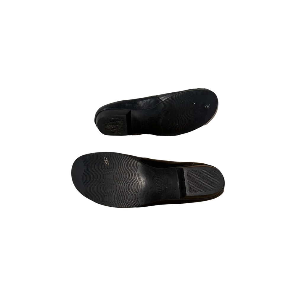 Munro Womens 9.5 Narrow Black Flats Leather Comfort Slip On USA - Picture 6 of 8